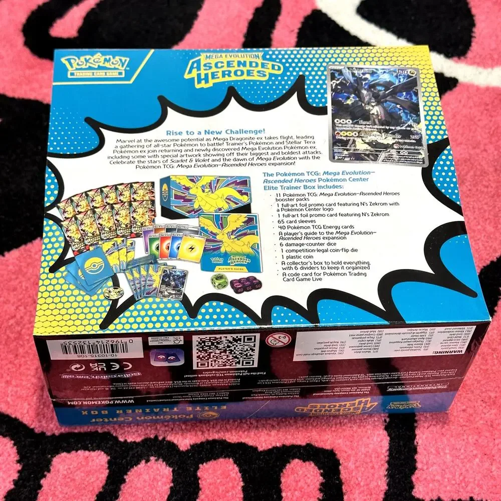 Pokémon Center Ascended Heroes Elite Trainer Box – Sealed – As Pictured